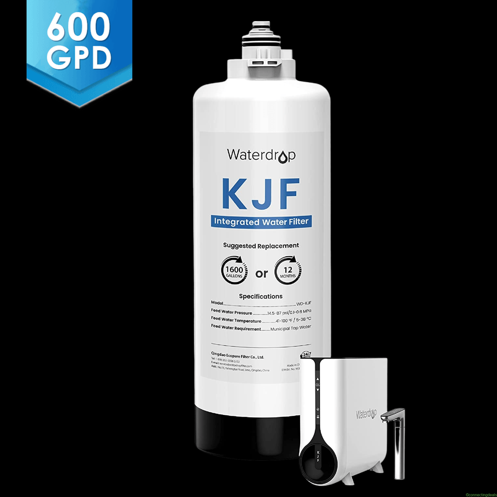 WD-KJF Filter for Waterdrop K6 Reverse