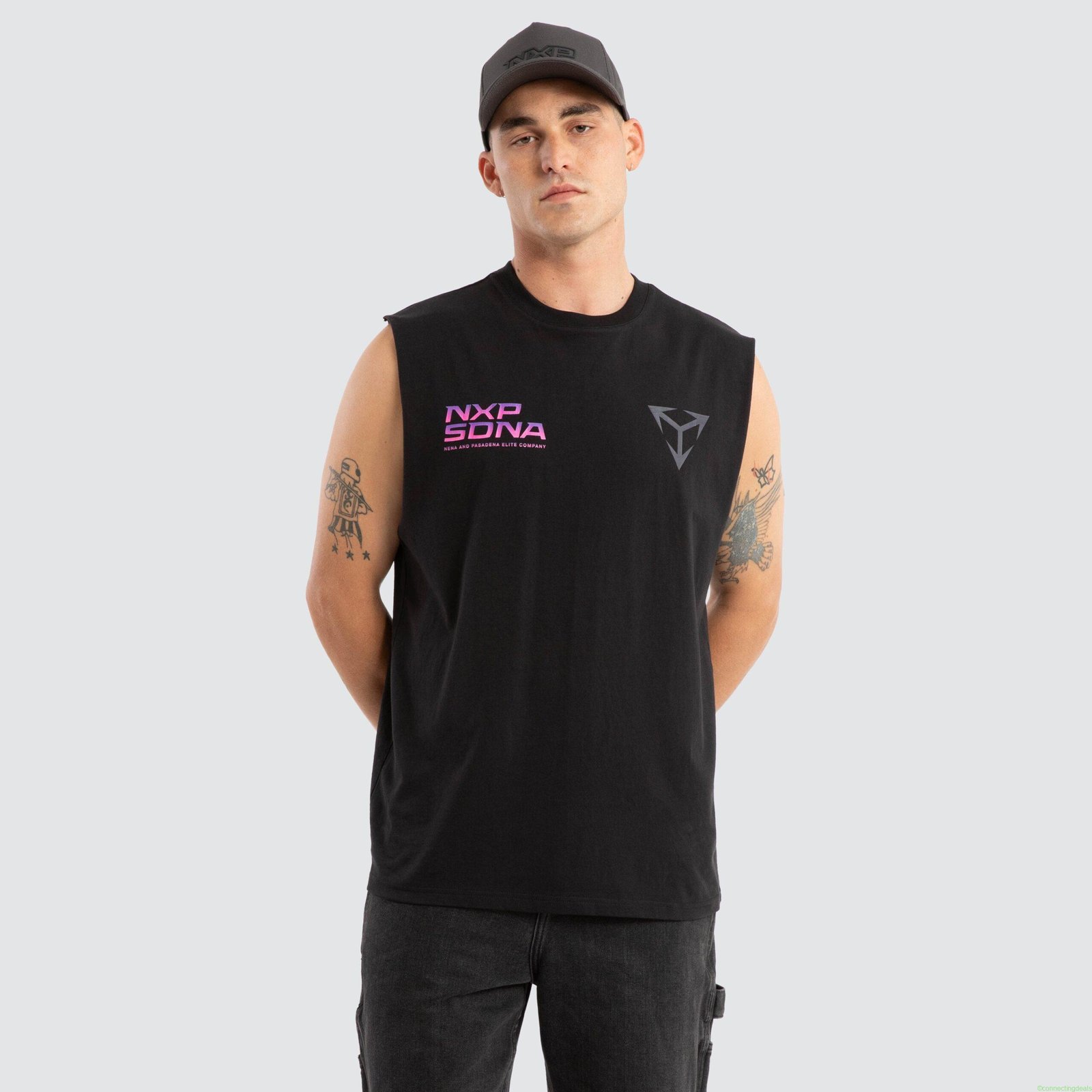 Finest Relaxed Muscle Jet Black