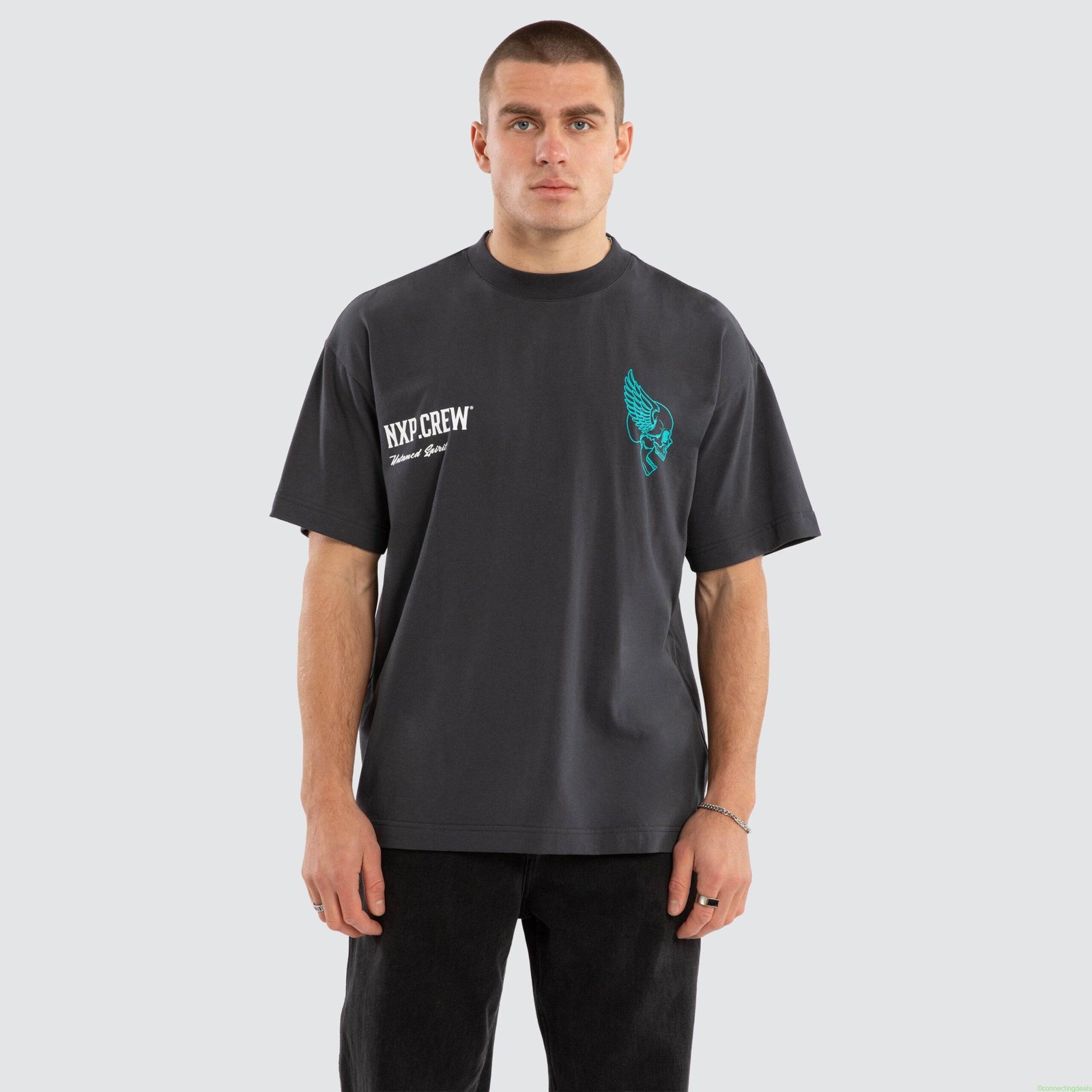 Dawn Raptor Tee Ebony