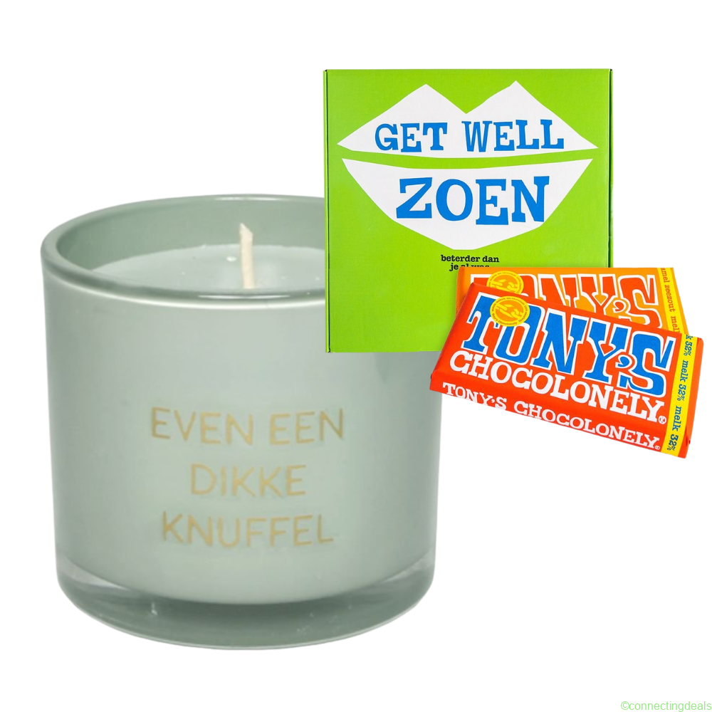 Tonys Chocolonely Get well zoen 360g My Flame