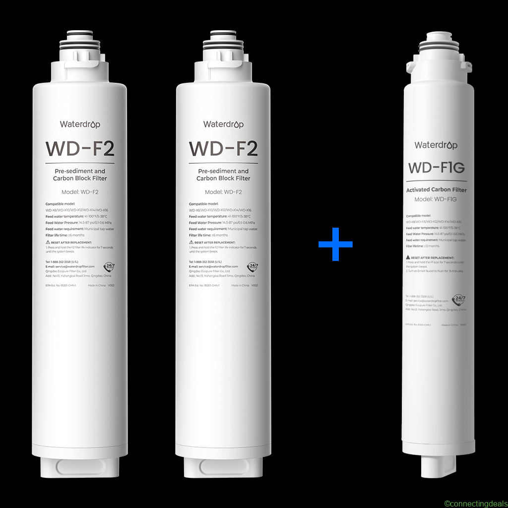 Waterdrop X8 RO System Replacement Filter