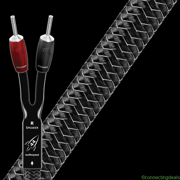 AudioQuest Rocket 44 Speaker Cables 8ft