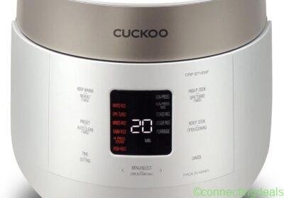 cuckoo-crp-st1009fw-10-cup-twin-pressure-rice-cooker-warmer-with-nonstick-inner-pot-16-menu-options-3-voice-guide-auto-clean-white-product-type-9428531