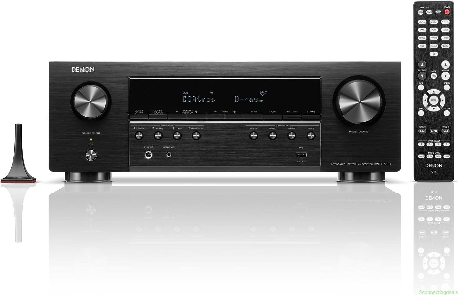 Denon AVR-S770H 72 Ch 8K UHD HDMI Home