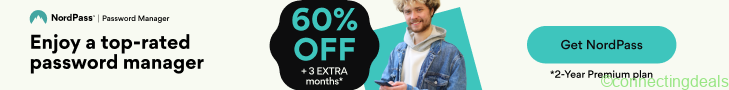 Get NordPass for 60% off + 3 Months extra – 2 Year in United