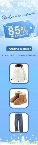 Ofertas de invierno-Hasta un 85% de descuento in