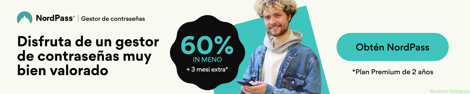 Get NordPass for 60% off + 3 Months extra – 2 Year in United