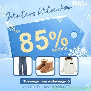Winters Uitverkoop-Tot 85% korting in