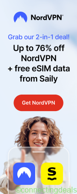 Up to 76% off NordVPN + free eSIM data from Saily in United