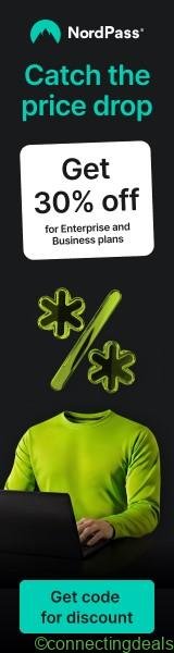 Black Friday: Price drop! Save 30% on NordPass Bus in United