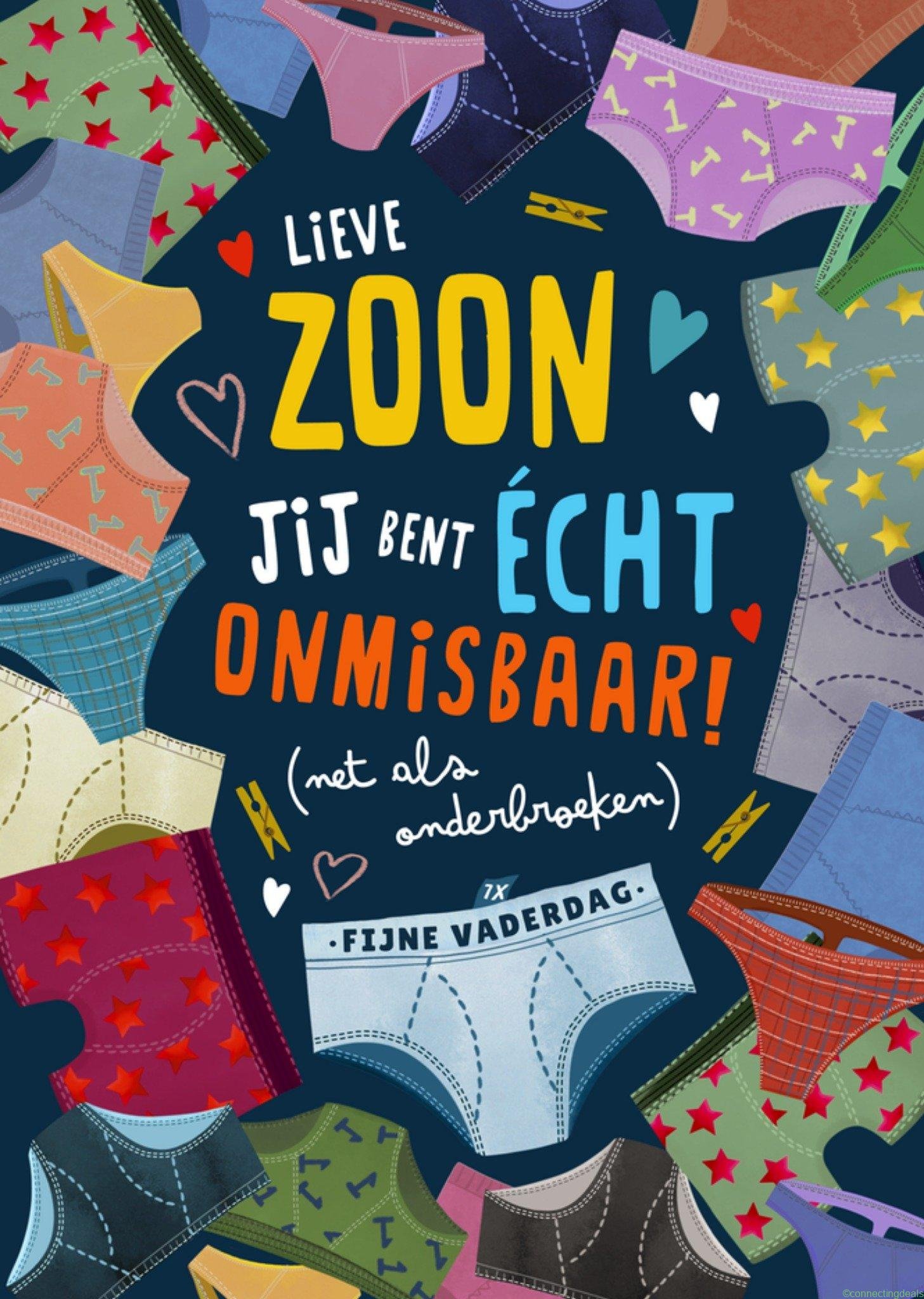 Fishuals Vaderdagkaart Zoon Jij bent cht