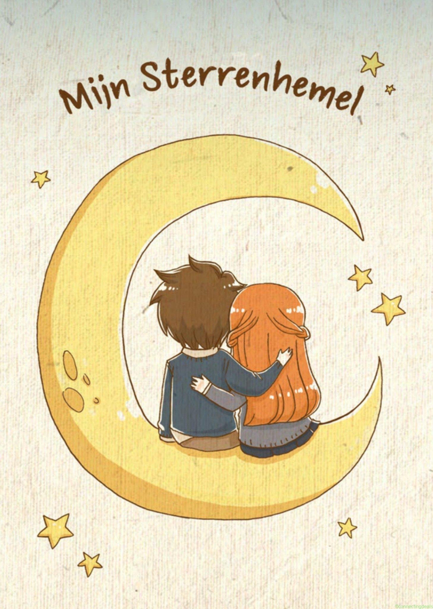 Greetz Valentijnskaart illustratie Postcard