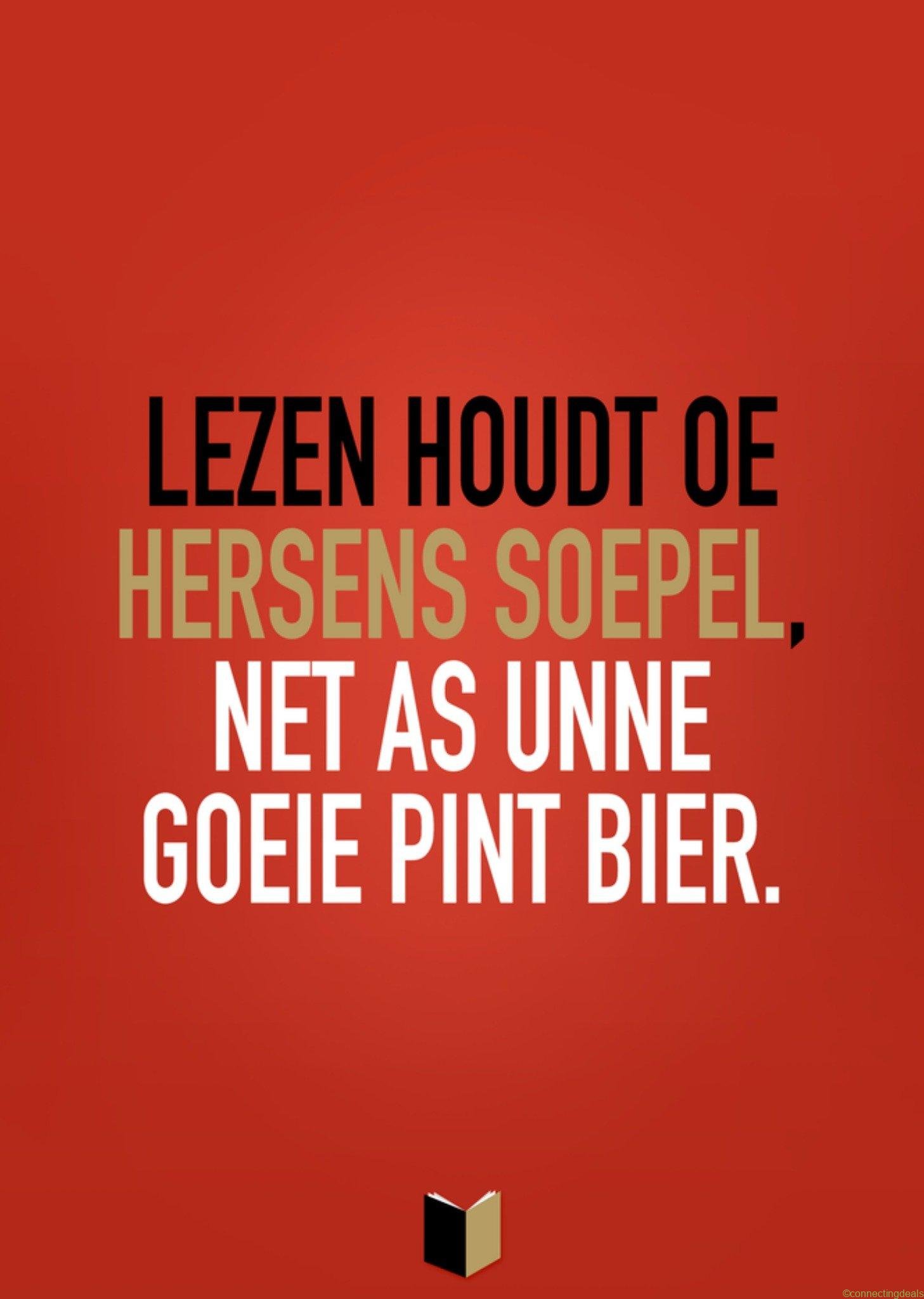 Greetz Boekenweek 2025 kaart Lezen houdt oe