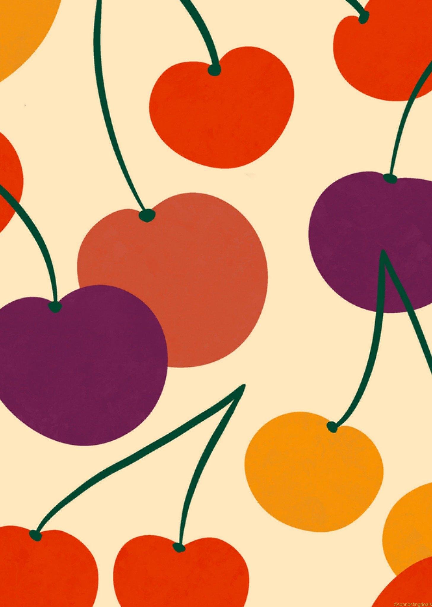 Greetz Beterschapskaart kersjes Postcard