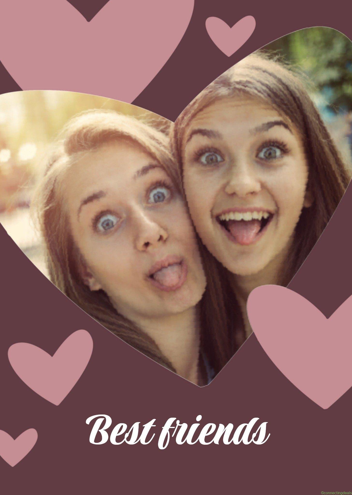 Greetz Vriendschapskaart fotokaart Postcard