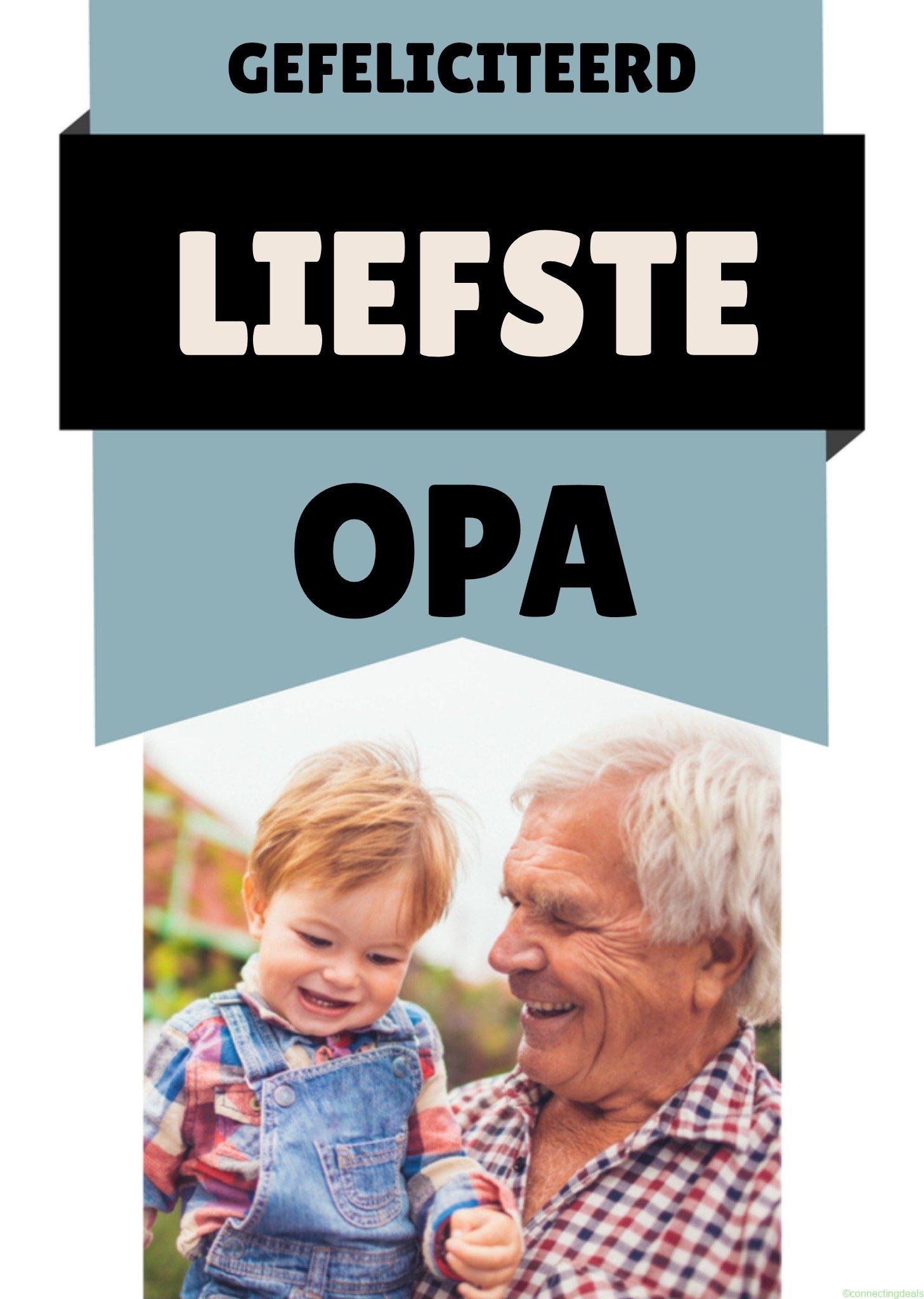 Greetz Verjaardagskaart Liefste opa Postcard