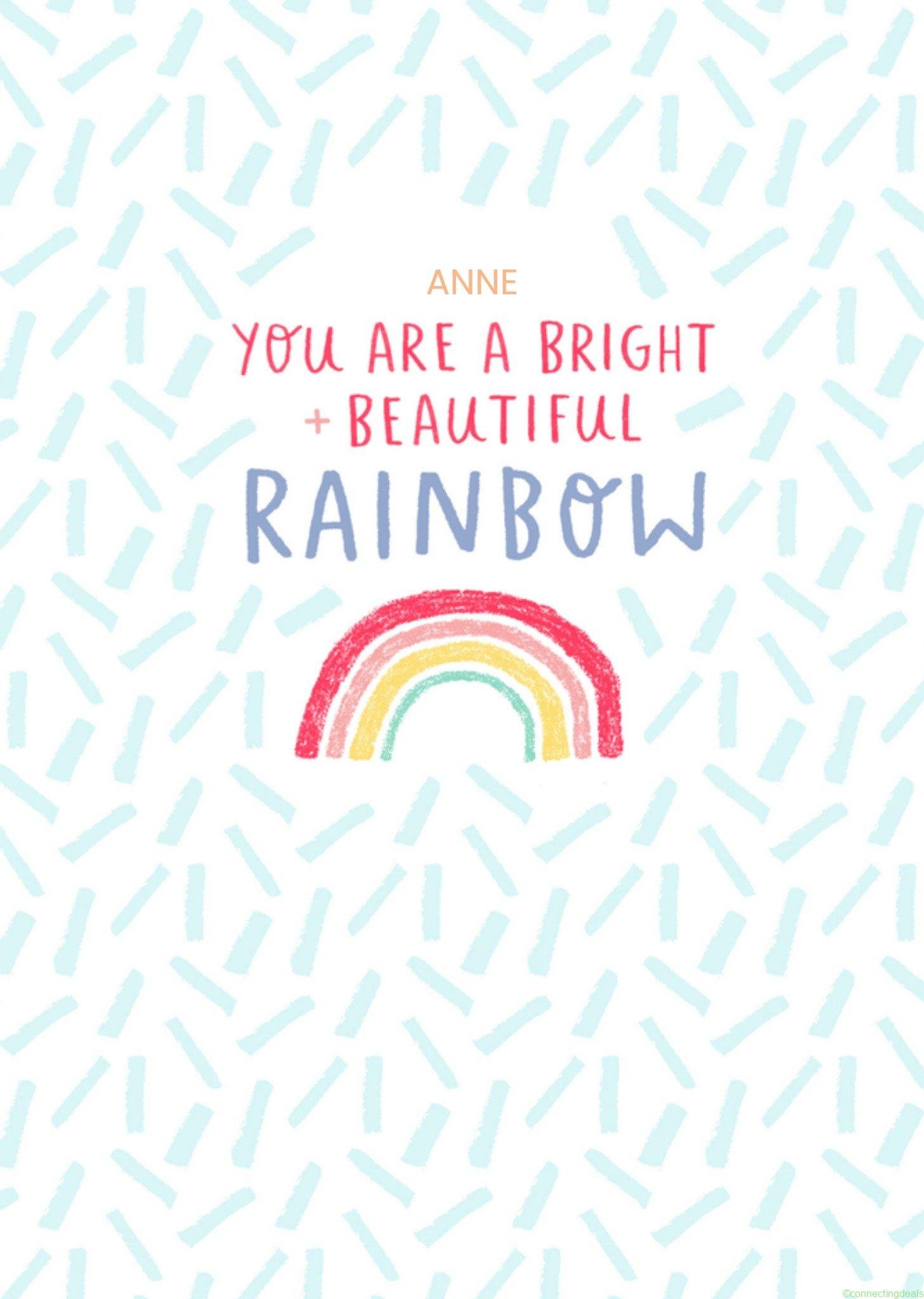 Greetz Pride kaart Illustratie met naam Large