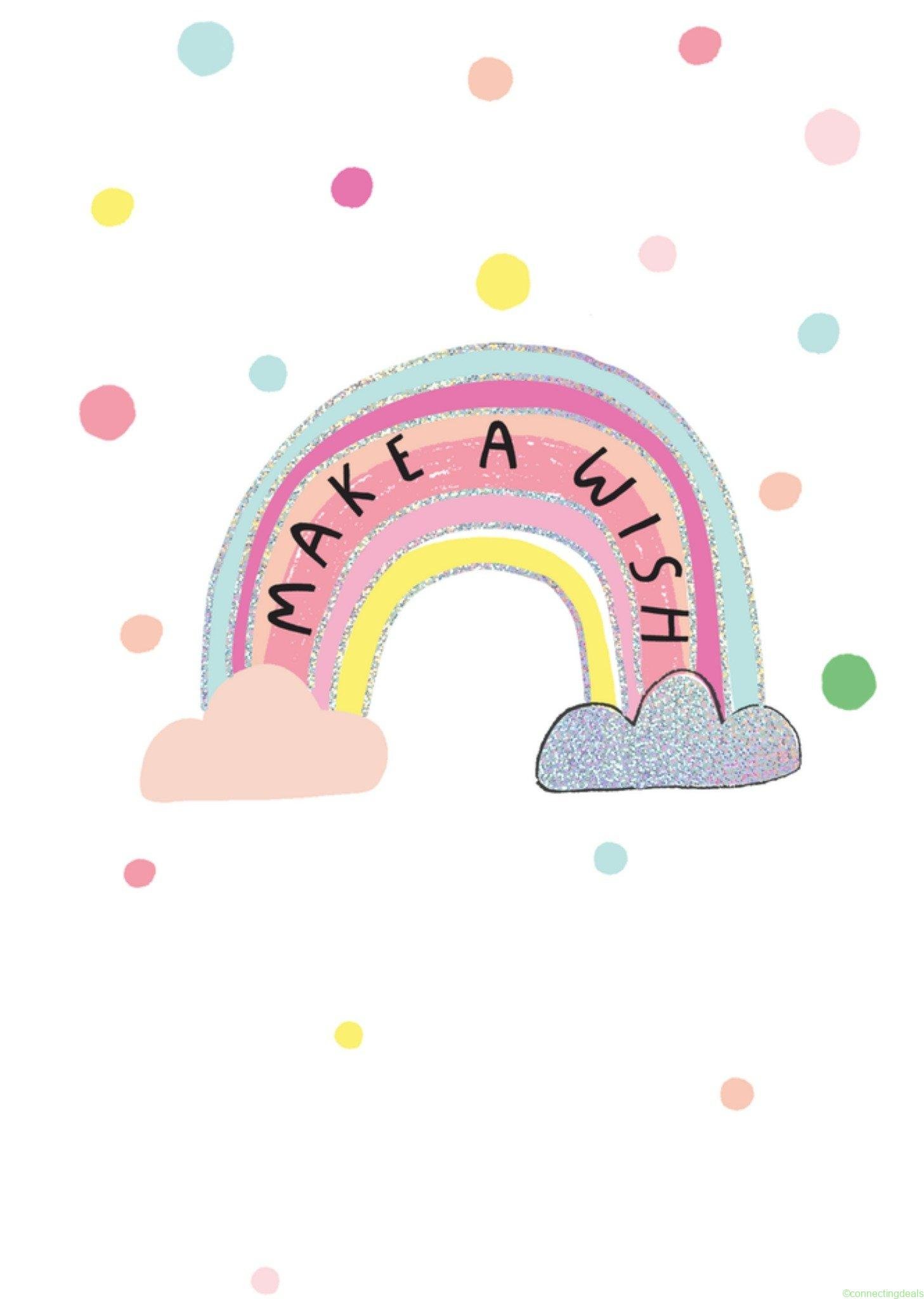 UK Greetings Zomaar kaart Make a wish Standard