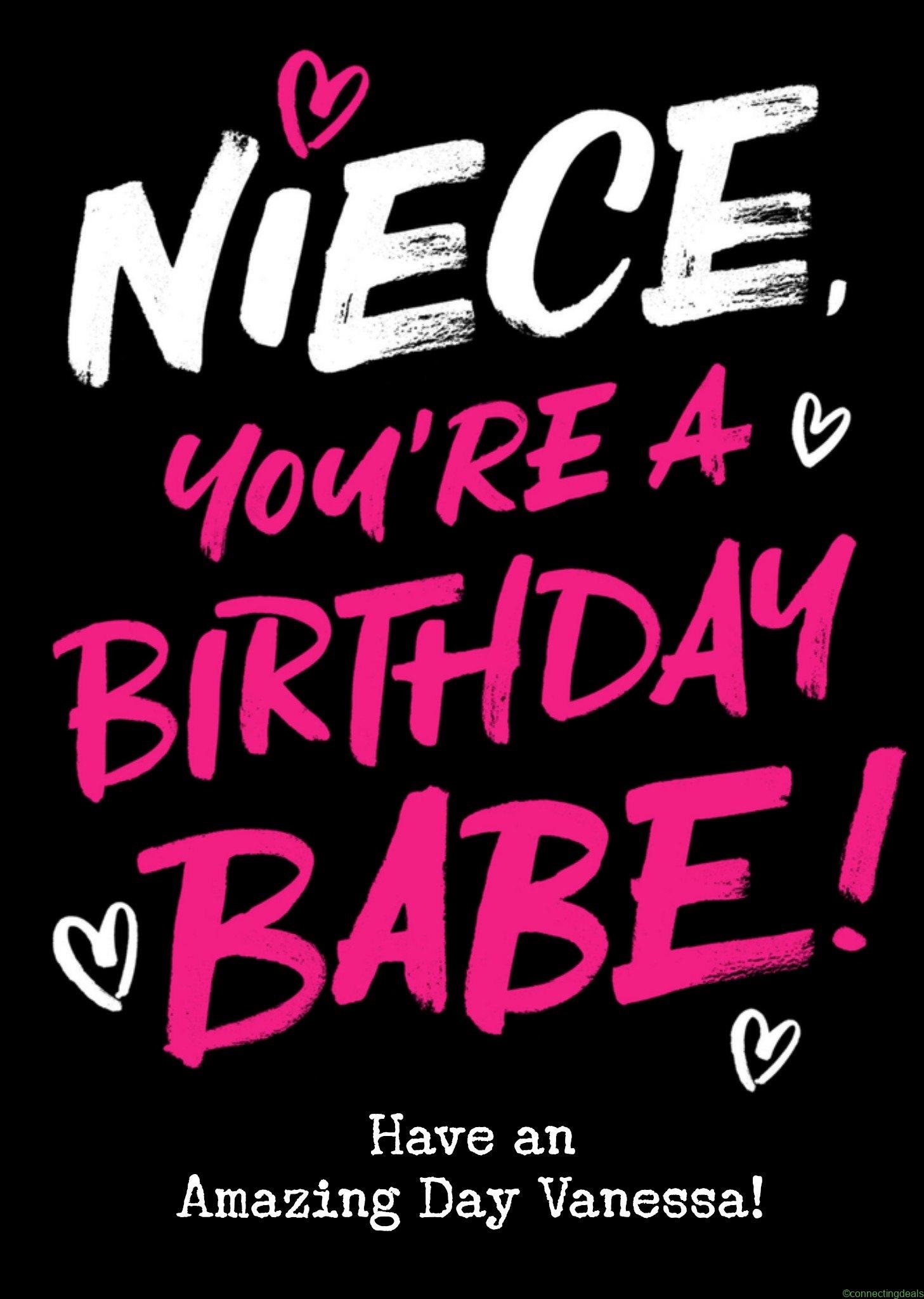 Letters by Julia Verjaardagskaart met naam Large