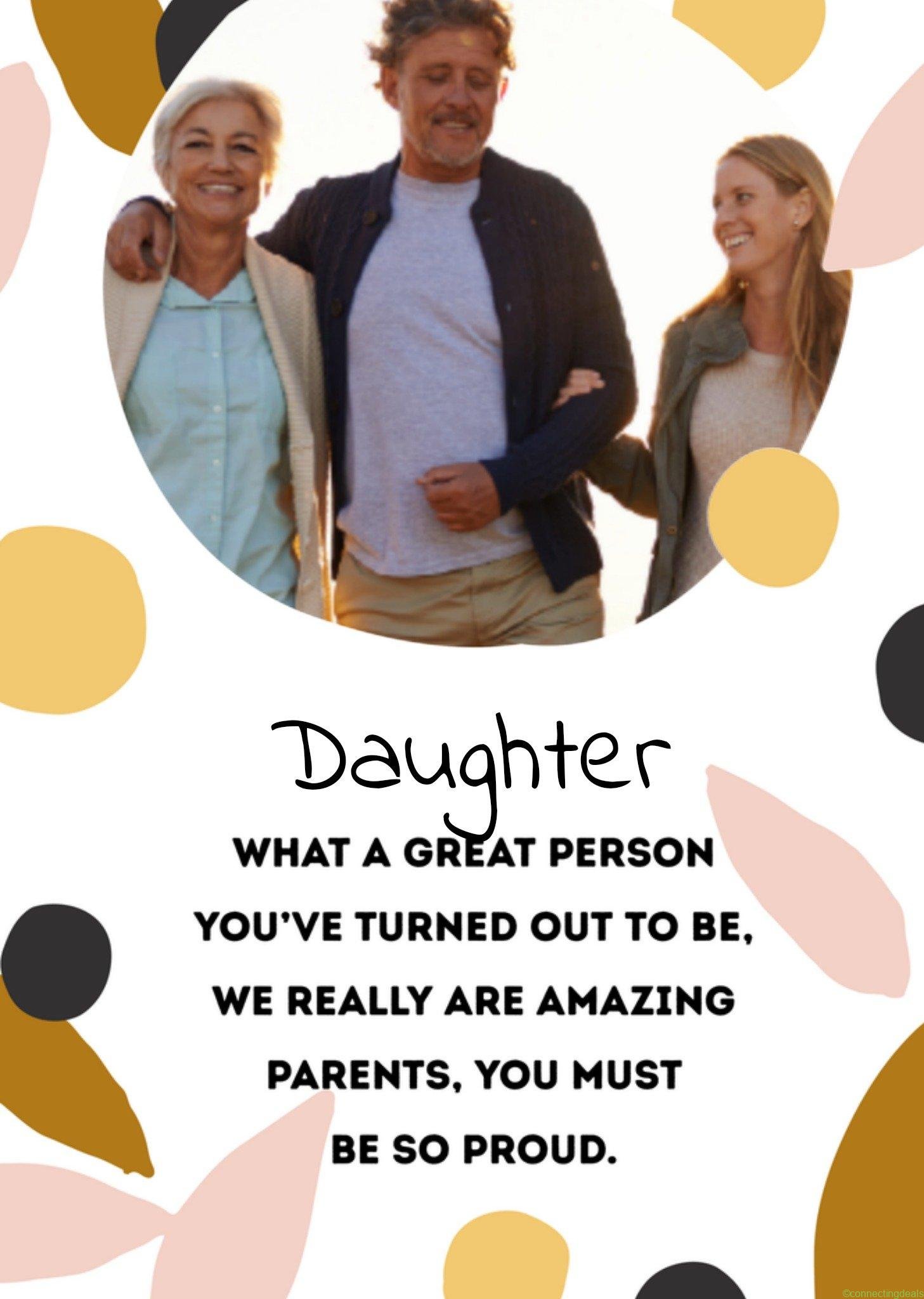 Greetz Verjaardagskaart Dochter Giant Card