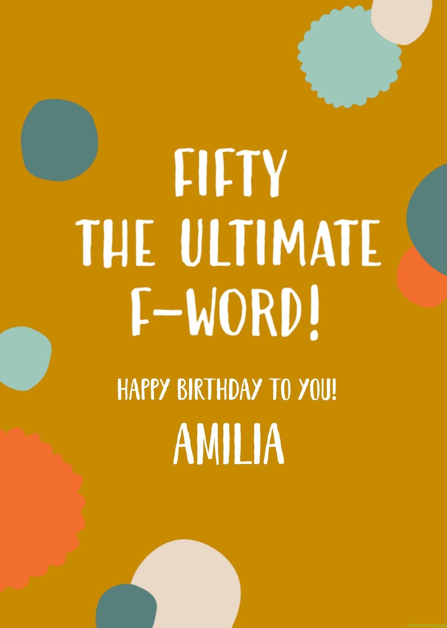 Greetz Verjaardagskaart Sarah Standard Card