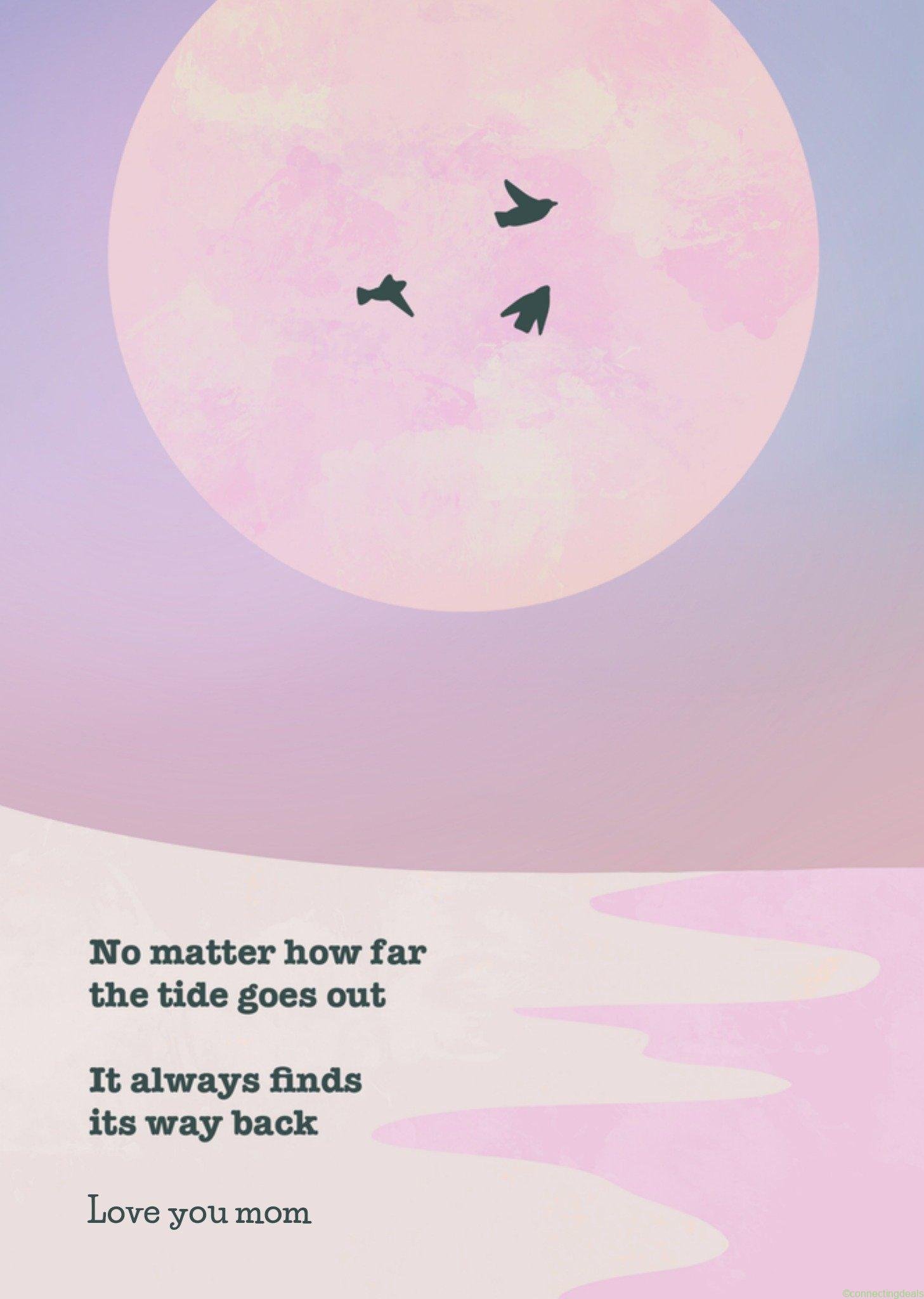 Greetz Denken aan Tekst Postcard