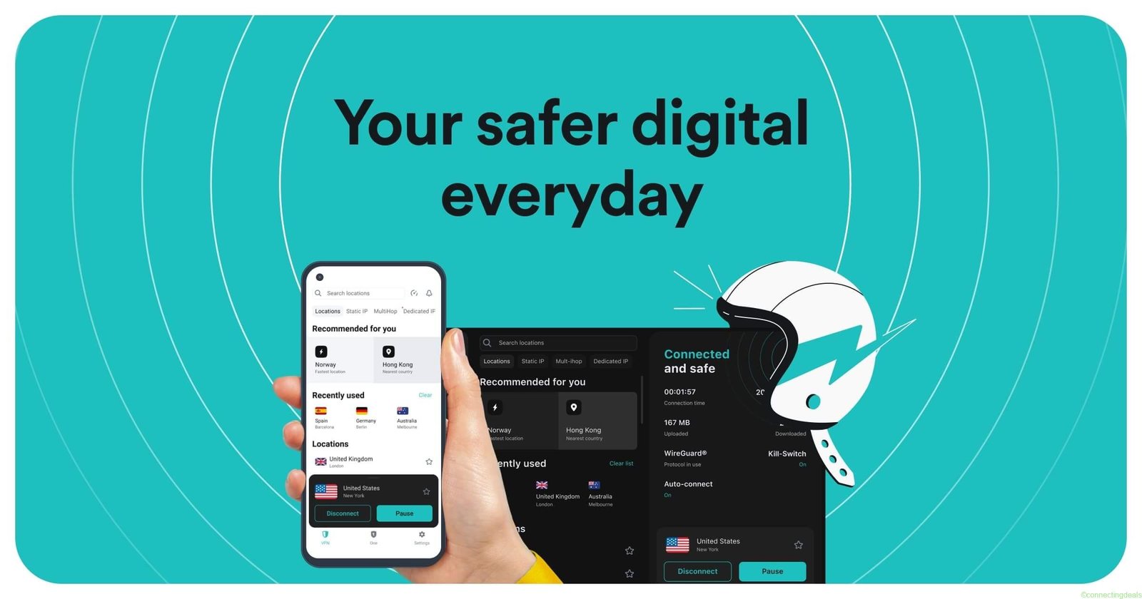 All features for €2.29/mo. Get Surfshark in United