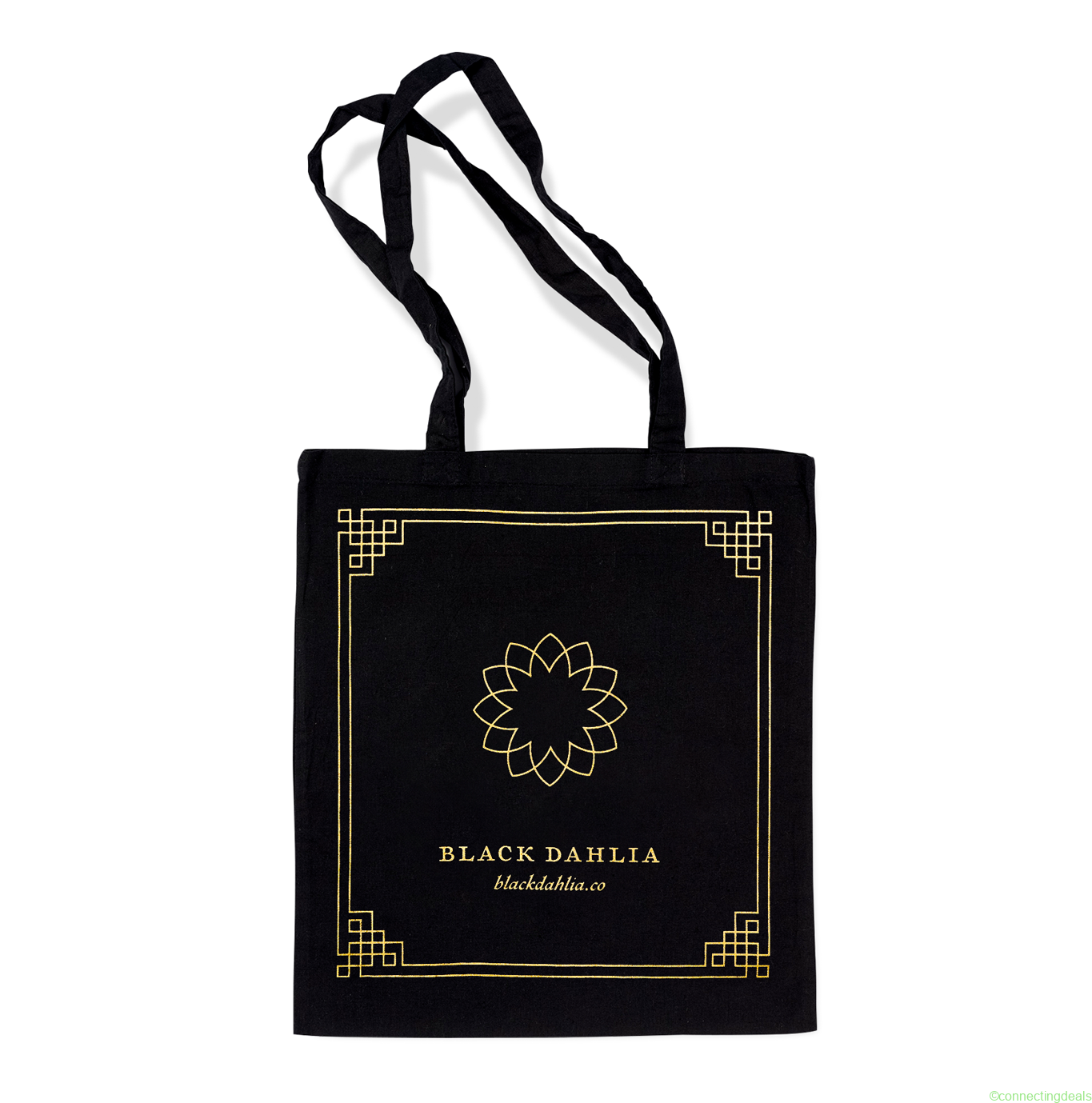 Black Dahlia Totes