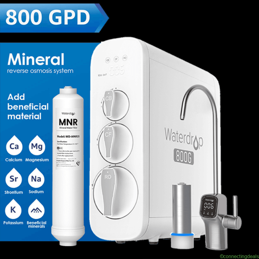 Waterdrop G3P800 Remineralization RO System