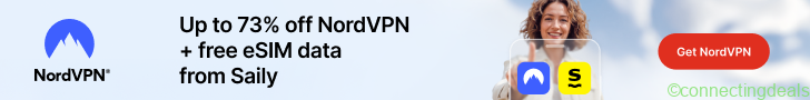 Up to 73% off NordVPN + free eSIM data from Saily in United