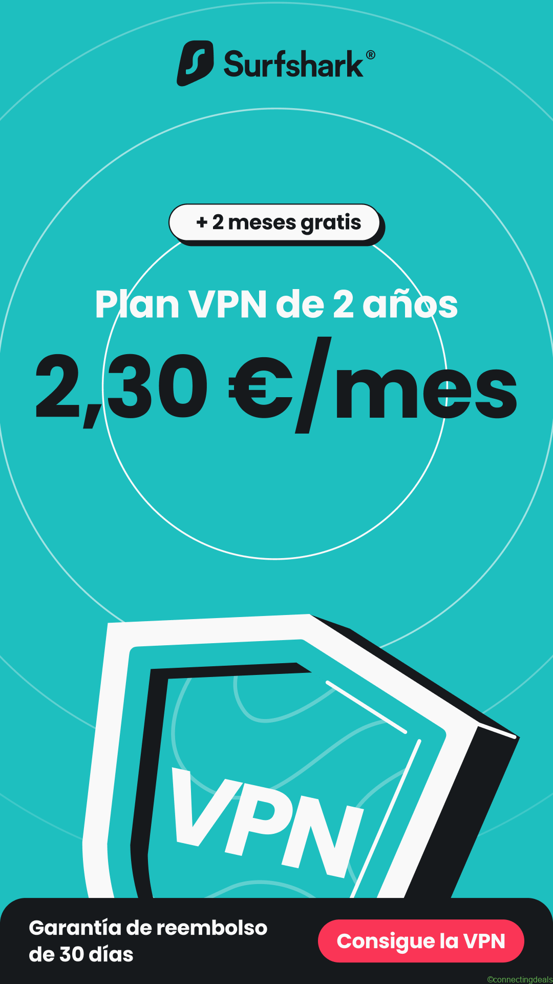 Surfshark_AFF VPN_€2.30-mo_ES_ in United