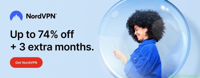 Get NordVPN Up to 74% off + 3 extra month (affilia in United
