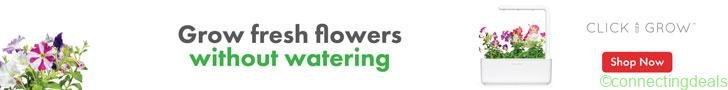 Banner for Smart Garden 3 with Petunia, White bg in United