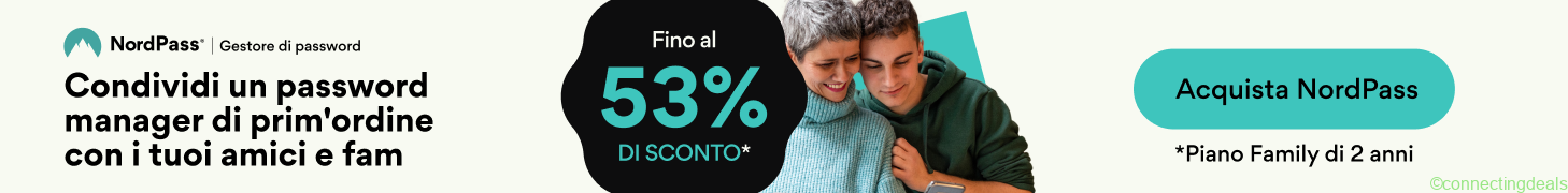 Get NordPass at 53% off – 2 Year Family Plan (IT @ in United