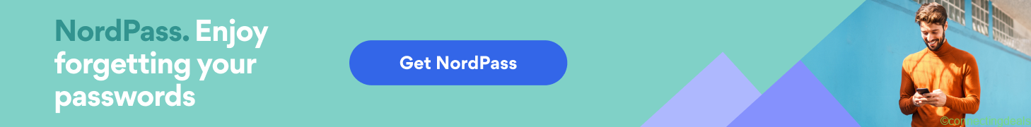 Generic banner – NordPass Enjoy forgetting your pa in United