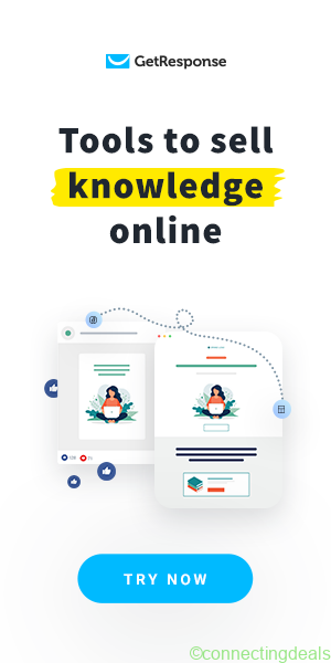 GetResponse: Sell Knowledge in United States