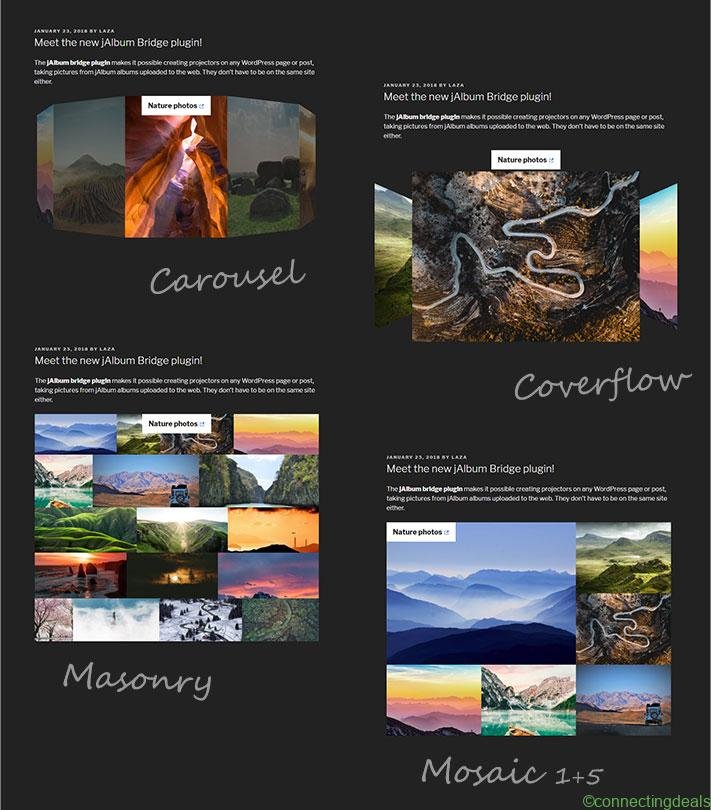 jAlbum WordPress Bridge – Bridging the best of two in United