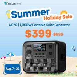 70-1000W Portable Solar Generator in New York