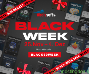 Abelssoft > DE > > 60% Black Week Mega-Rabatt in Toronto