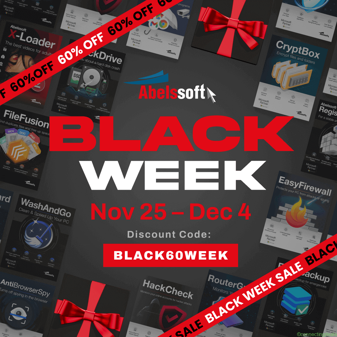 Abelssoft > EN > > 60% Black Week discount