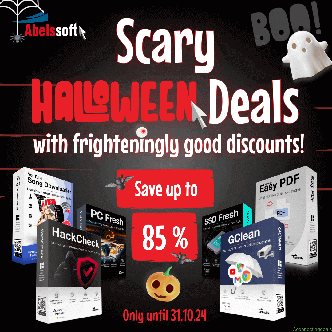 Abelssoft > EN > > Scary Halloween deals