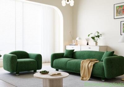 Free ad: Acanva Beryl Curved 3-Seater Couch in Toronto. Acanva Beryl Curved 3-Seater Couch in Toronto