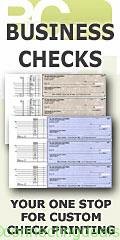 Business Checks Vertical Banner
