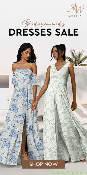 – Floral Bridesmaid Dress Sale