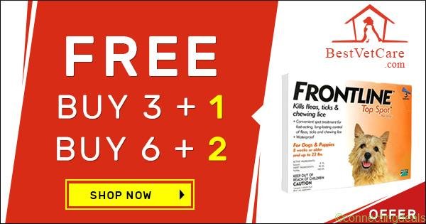 Get 2 Free Doses of Frontline Top Spot at BestVetCare.com