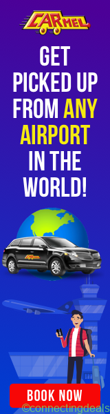 Get picked up from any airport in the world by Car