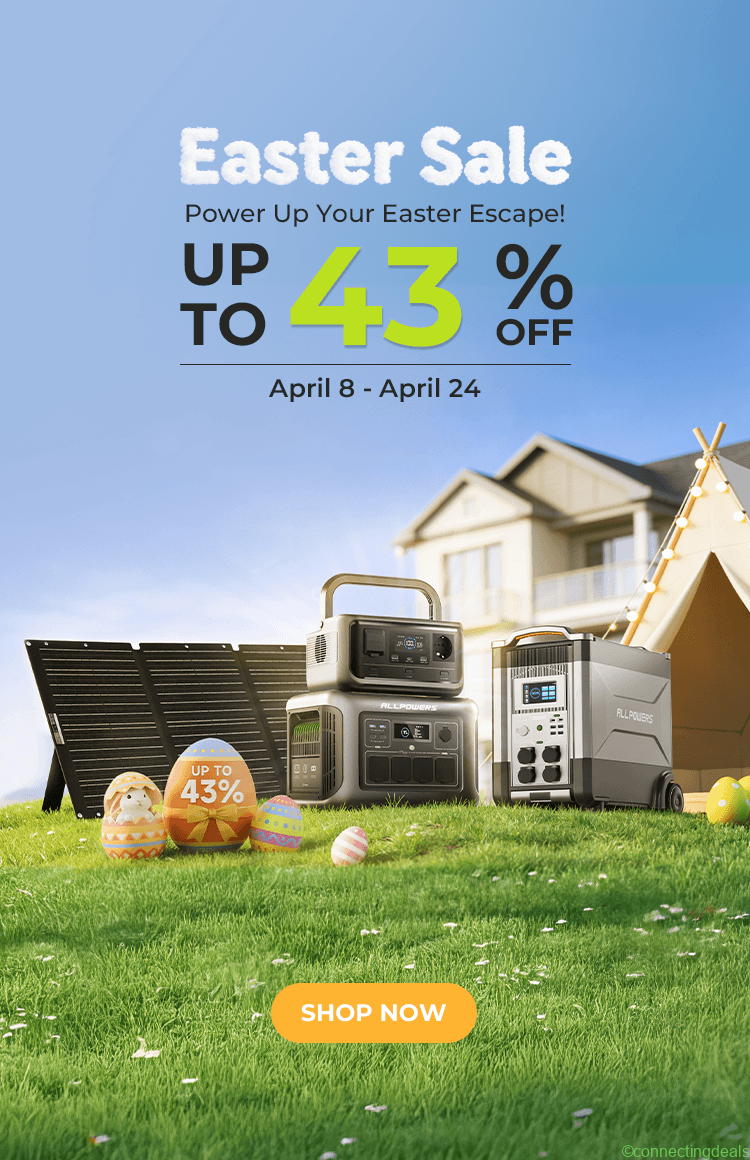 LPOWERS Easter Sale, Up to 43% OFF!