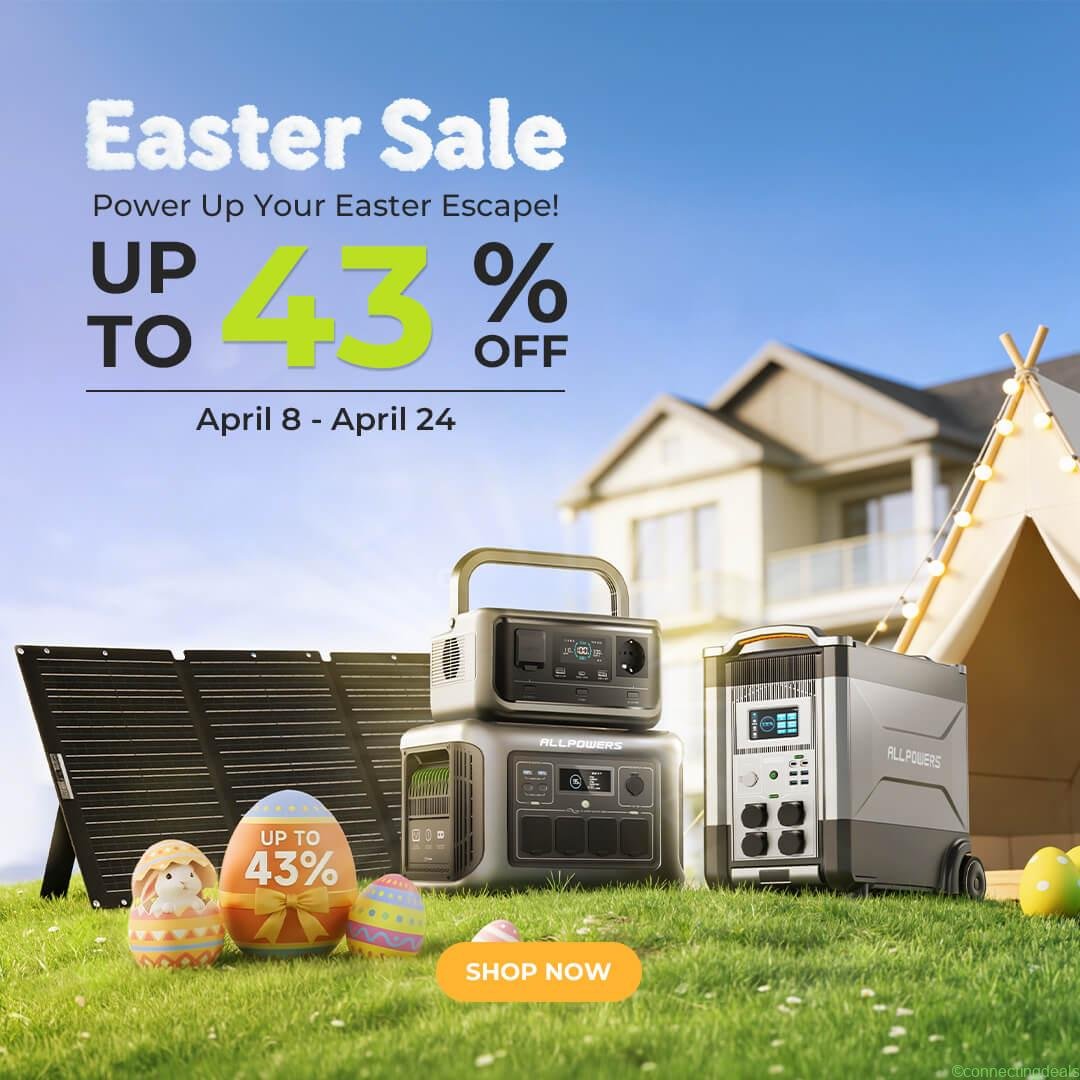 LPOWERS Easter Sale, Up to 43% OFF!