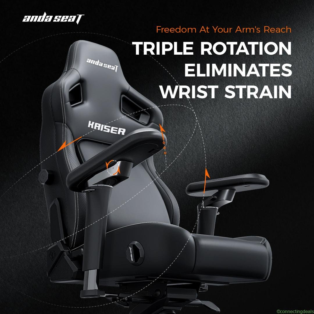 Upgraded Kaiser 4 Series New 6D Gaming Chair