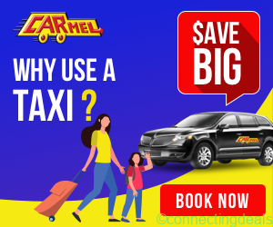 Why use a Taxi? Save big with Carmel ()